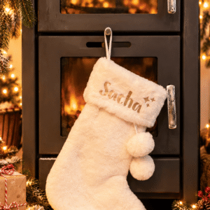 Chaussette de Noël personnalisée – Un Noël unique et magique ! ✨